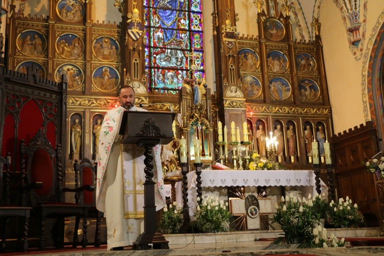 Ciechanów. Liturgia grekokatolicka w farze