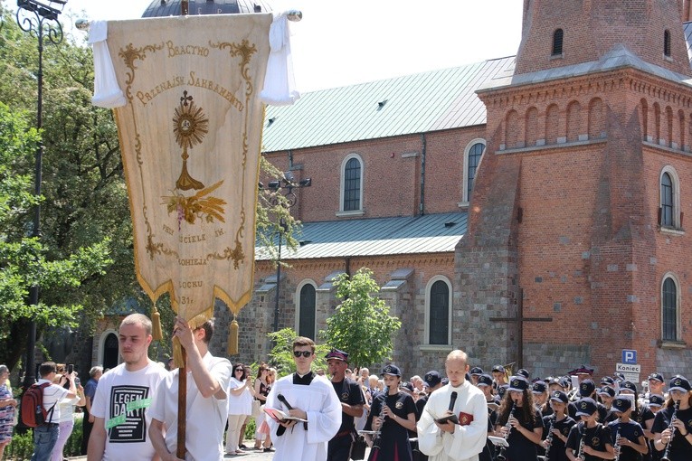 Płock. Procesja Bożego Ciała