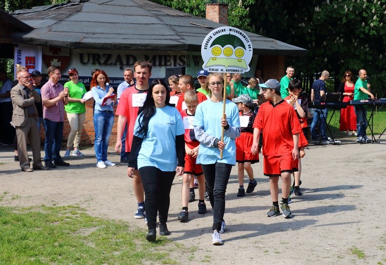 XIII Mityng w Biegach Przełajowych Olimpiad Specjalnych w Elblągu