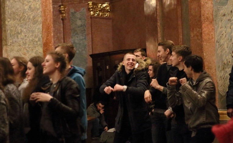 Czuwanie maturzystów