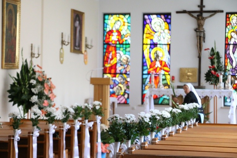 Obłóczyny u sióstr pasjonistek