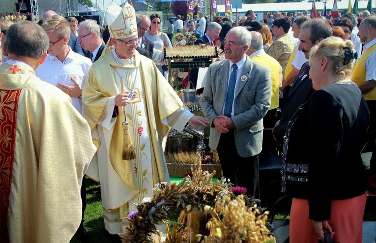 Dożynki diecezjalne w Staroźrebach
