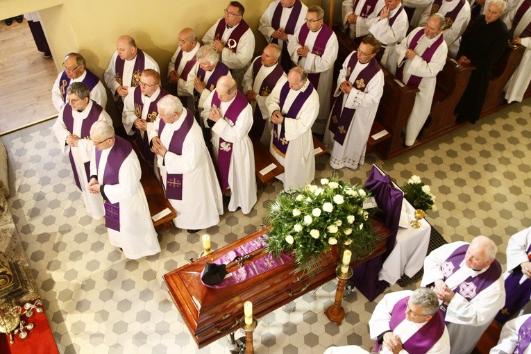 Pogrzeb śp. ks. Romualda Kokoszki