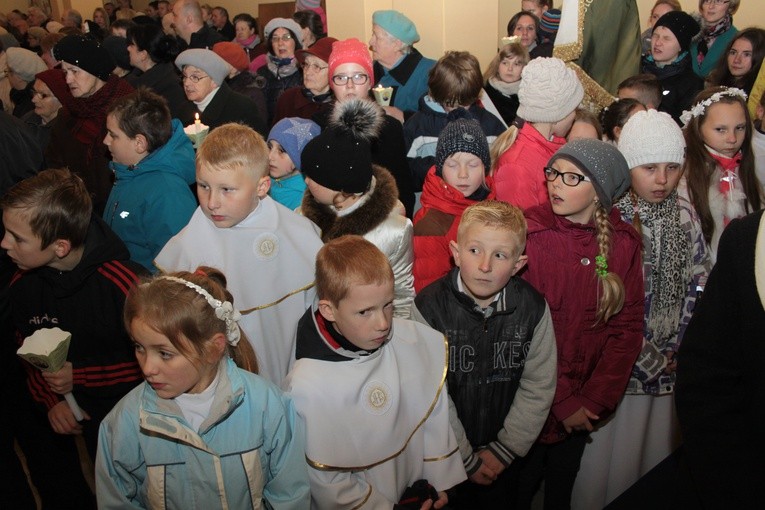 Gąsocin. Nawiedzenie w parafii św. Maksymiliana Maria Kolbe