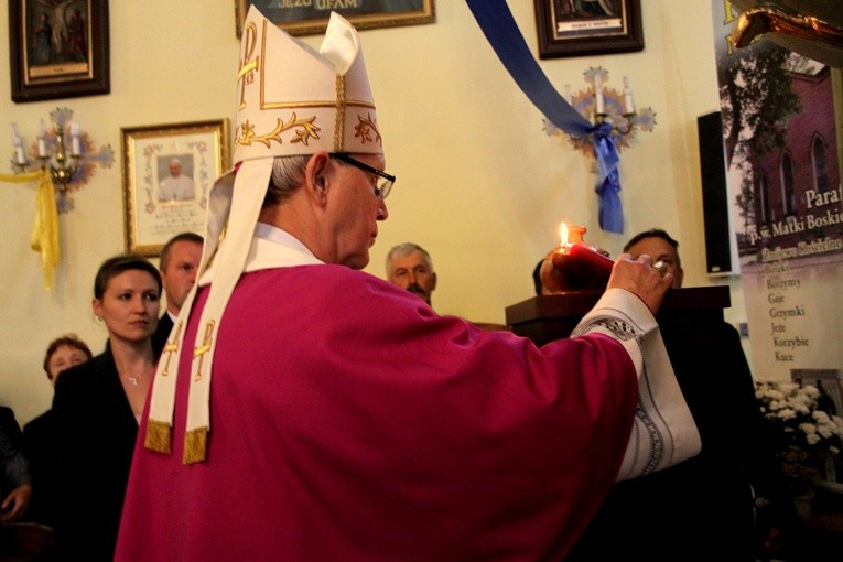 Żmijewo. Nawiedzenie w parafii pw. Matki Bożej Szkaplerznej