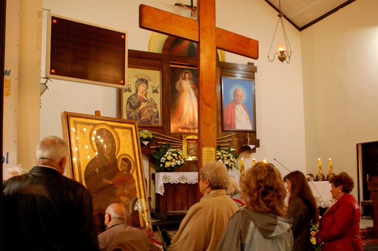 Znaki ŚDM w Gostyninie