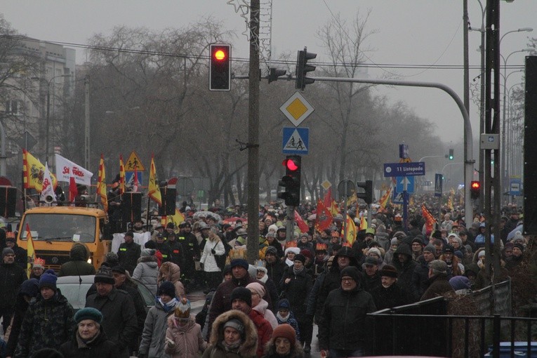 Płock. Orszak Trzech Króli