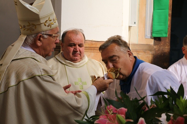 Relikwie św. Jana Vianney w Popowie