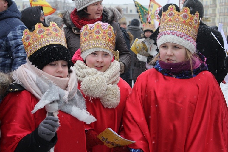 Od sześciu lat Orszak Trzech Króli gromadzi tysiące mieszkańców Płocka