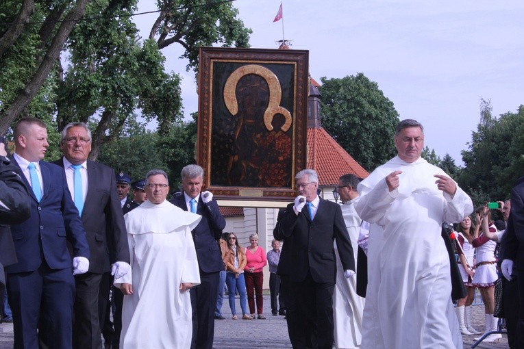 Pułtusk. Procesja do bazyliki