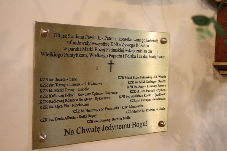 Ciechanów. Uroczystości w parafii MB Fatimskiej