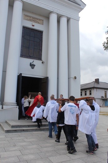 Znaki ŚDM w Dobrzyniu nad Drwęcą