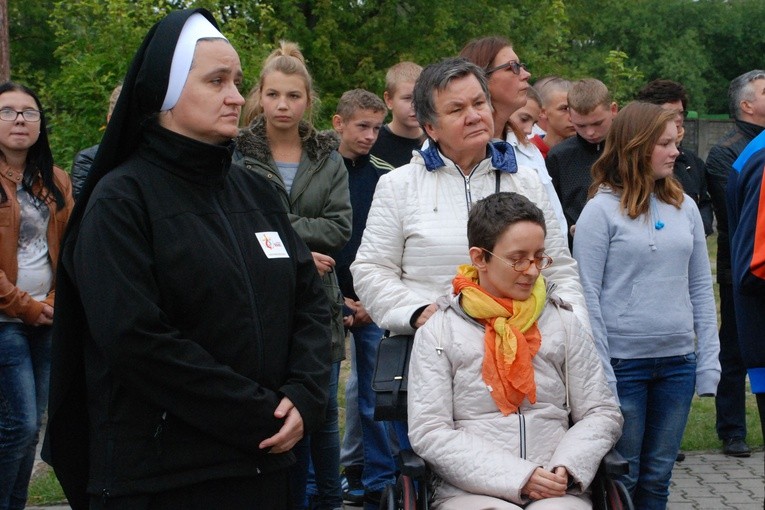 Znaki ŚDM w Gostyninie