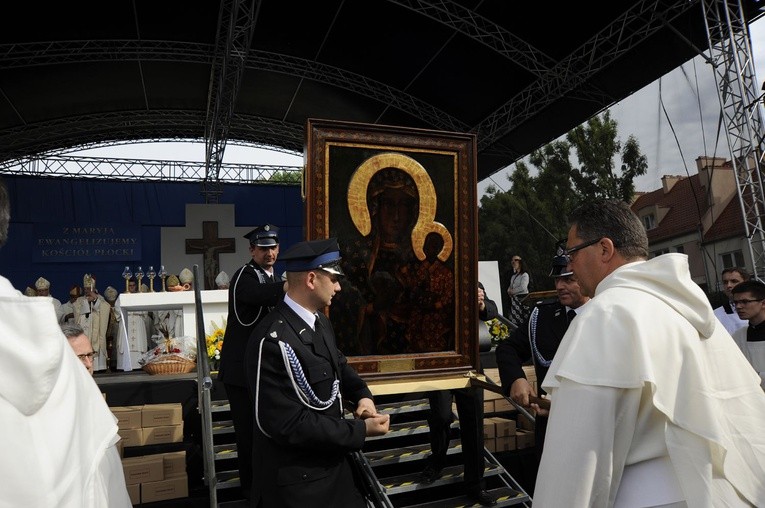 Pułtusk. Powitanie obrazu Matki Bożej Częstochowskiej. 2