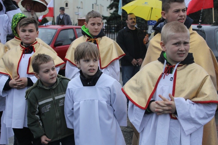 Skępe. Nawiedzenie w parafii Zwiastowania NMP