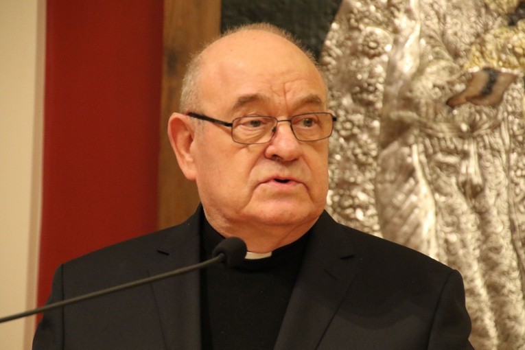 Ks. prof. Janusz Mariański przed dwoma tygodniami był gościem spotkania w Wyższym Seminarium Duchownym w Płocku.