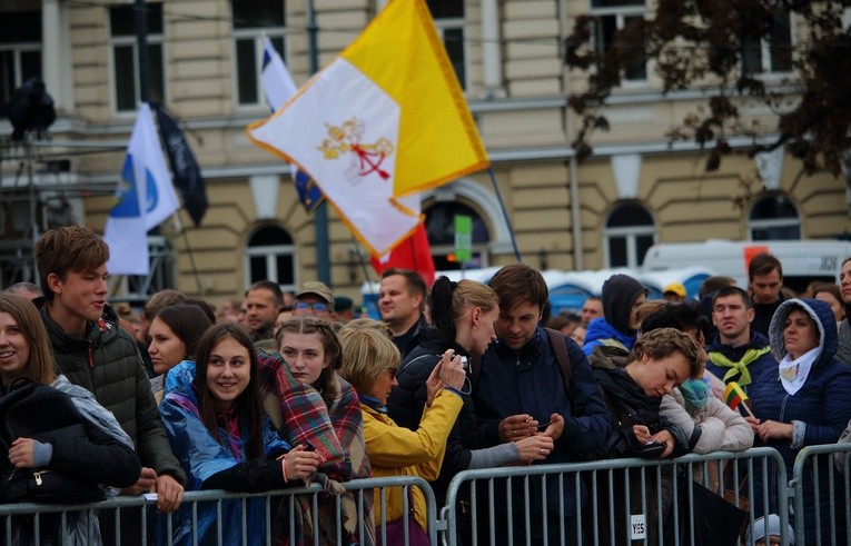 Młodzież z diecezji elbląskiej w Wilnie 