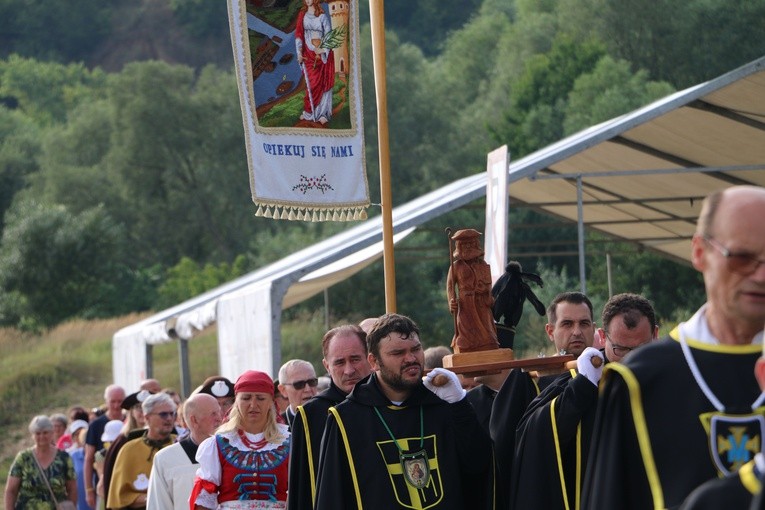 Dobrzyń nad Wisłą. Powitanie figury św. Jakuba