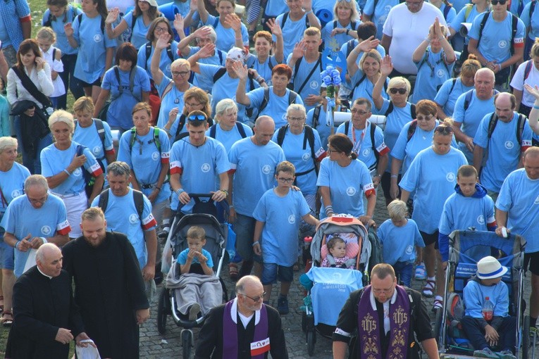 Pielgrzymka 2018. Wejście na Jasną Górę. cz.3