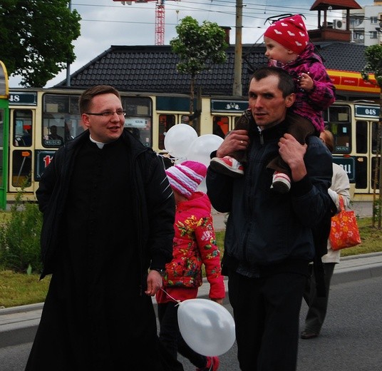 Marsz dla życia i rodziny - księża i klerycy