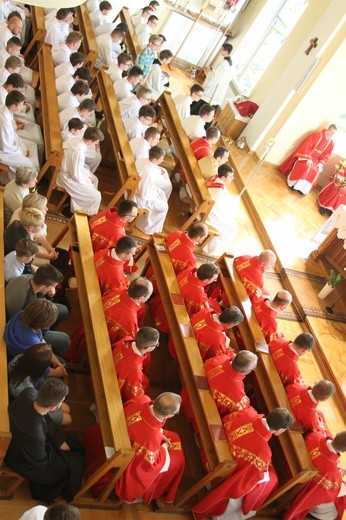 Dzień ministranta w seminarium