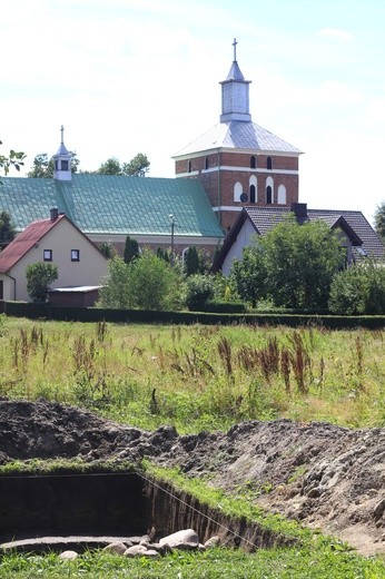 Wykopaliska w Sierpcu