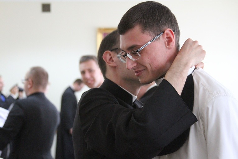 Obłóczyny w seminarium