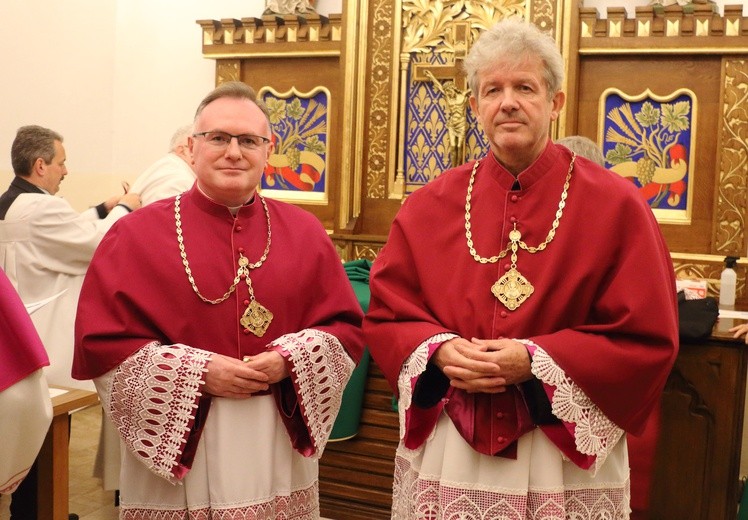 Instalacja kanoników kapituły katedralnej