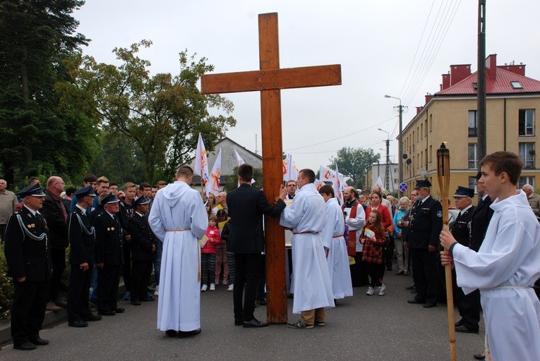 Znaki ŚDM w Gostyninie