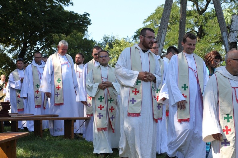 Pielgrzymka. Prymicje na Górze św. Małgorzaty