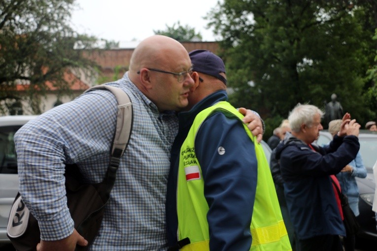 Płock. Pielgrzymka na Jasną Górę 2023 - wyjście