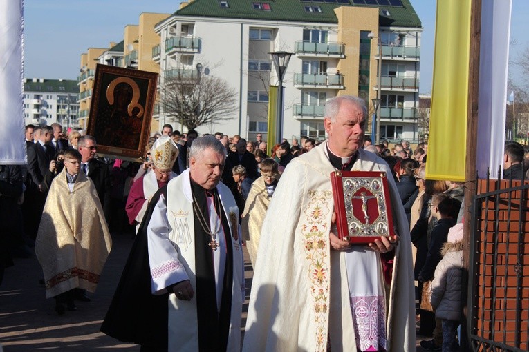 Płock. Nawiedzenie w parafii św. Wojciecha