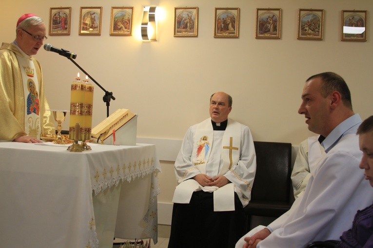 Poświęcenie kaplicy w Kraszewie-Czubakach
