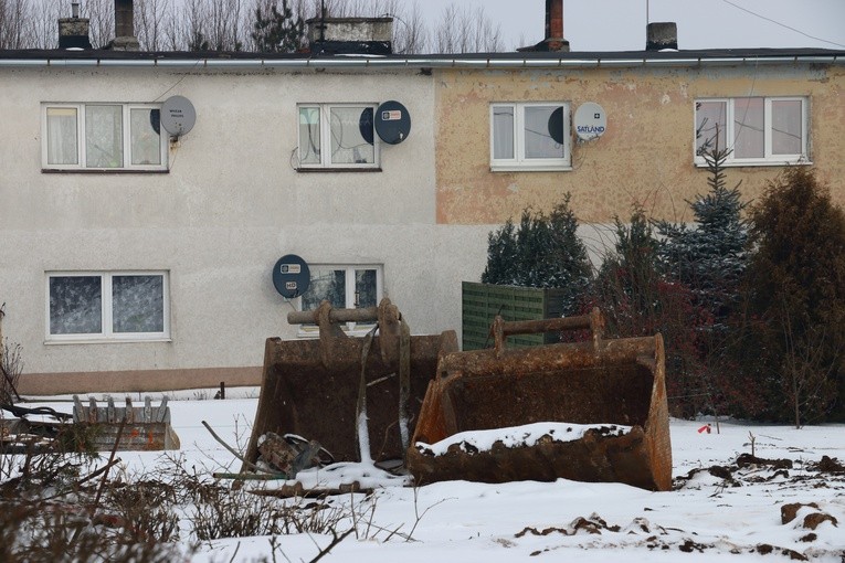 Stare Babki - wioska w ruinie