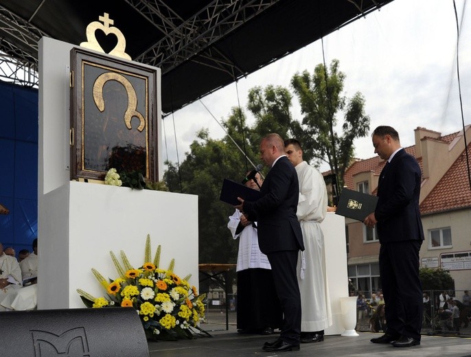 Pułtusk. Powitanie obrazu Matki Bożej Częstochowskiej. 2