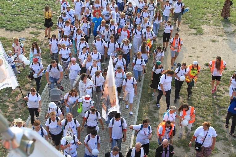 Pielgrzymka 2018. Wejście na Jasną Górę. cz.3