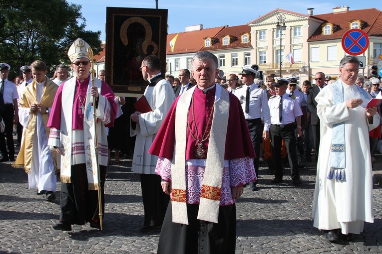 Płock. Nawiedzenie w parafii św. Zygmunta
