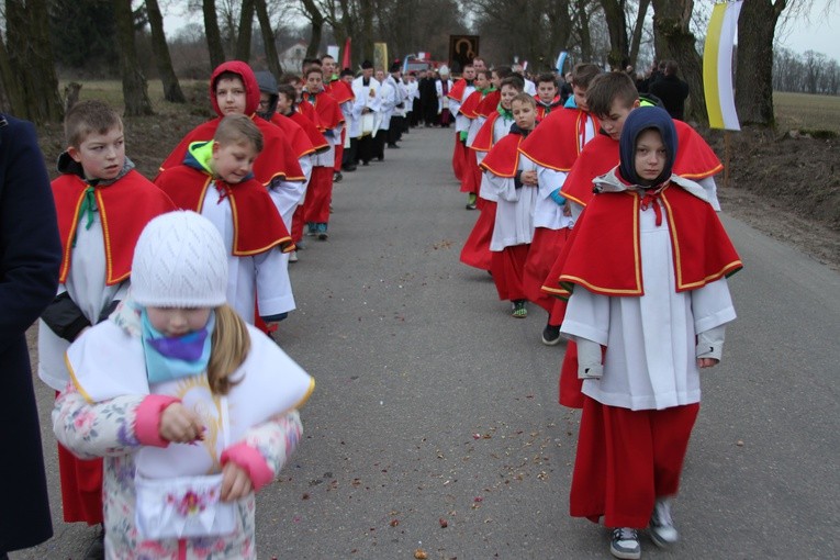 Daniszewo. Nawiedzenie w parafii Przemienienia Pańskiego