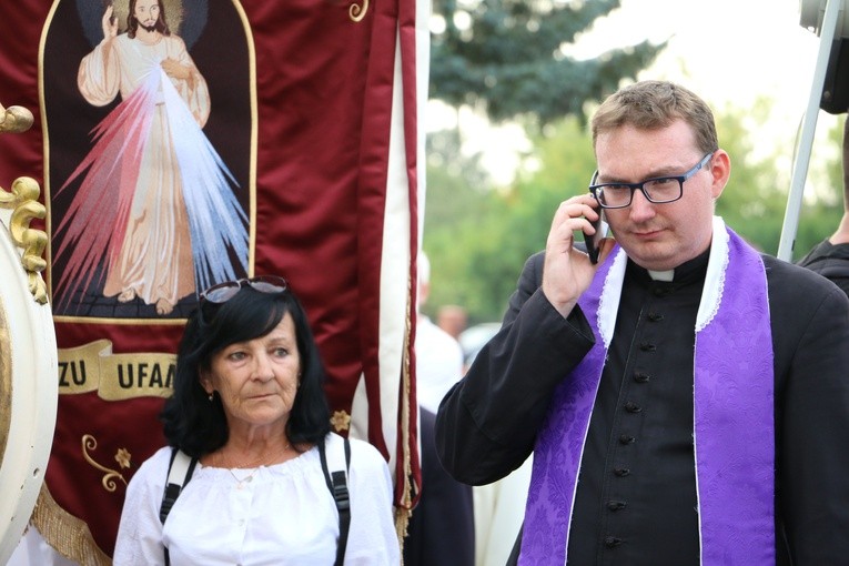 Pielgrzymi w Skępem