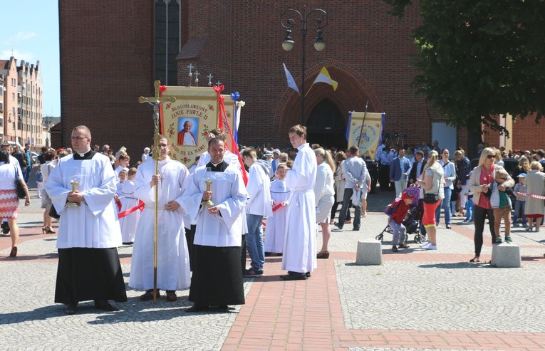 Procesja Bożego Ciała ulicami Starego Miasta
