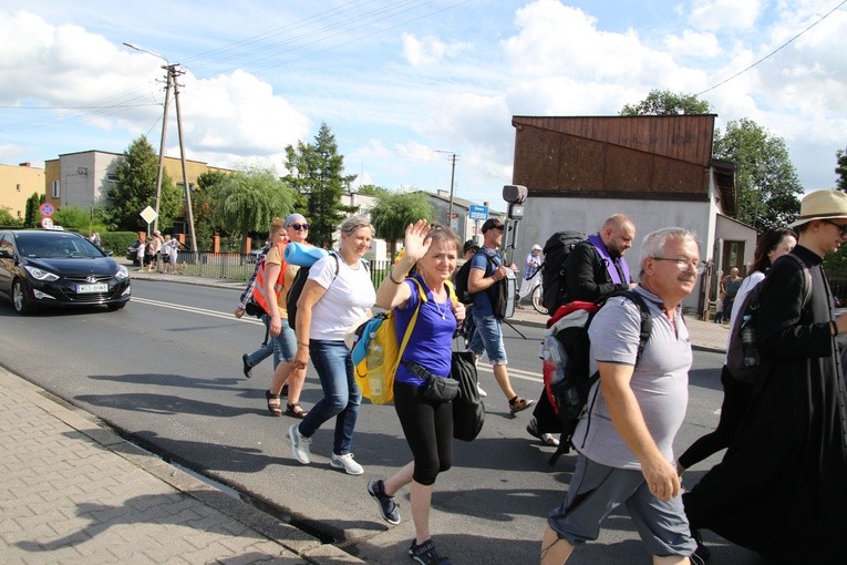 Pielgrzymka. Obiad w Gostyninie