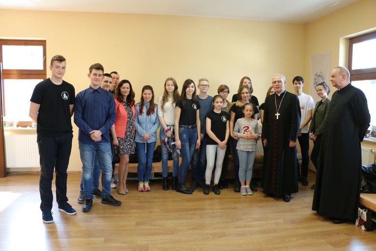 Poświęcenie plebanii w Dobrzyniu n. Drwęcą