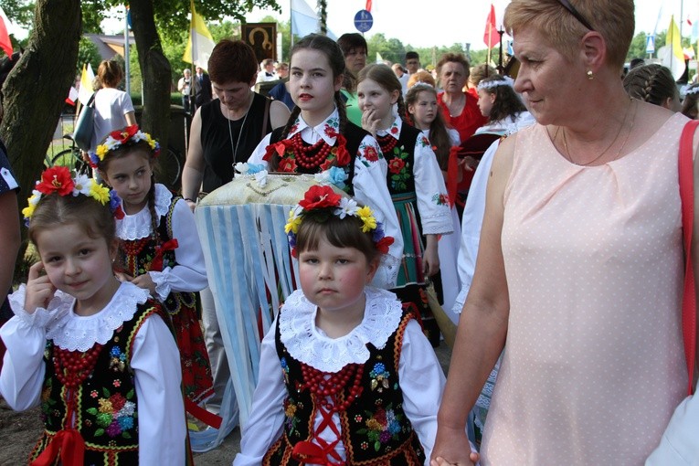 Korzeń - Łąck. Nawiedzenie w parafii św. Walentego