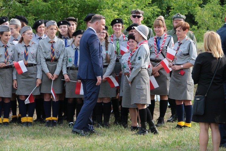 Prezydent RP Andrzej Duda w Makowie Mazowieckim
