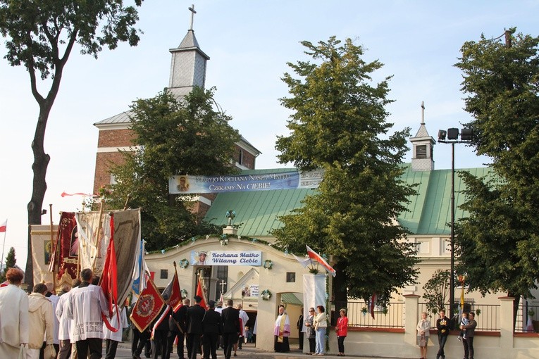 Sierpc. Nawiedzenie w parafii farnej