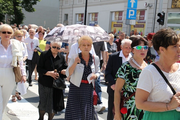Płock. Procesja Bożego Ciała
