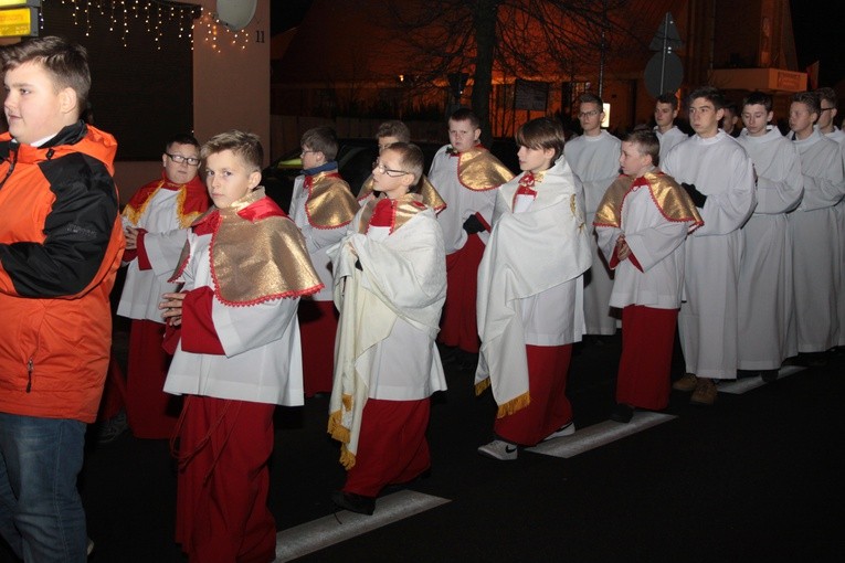 Modlin. Nawiedzenie w parafii św. Maksymiliana Kolbego