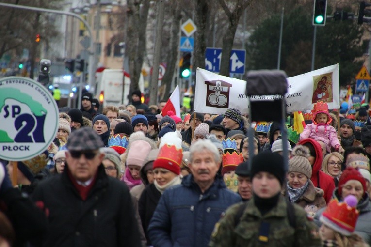 Płock. Orszak Trzech Króli