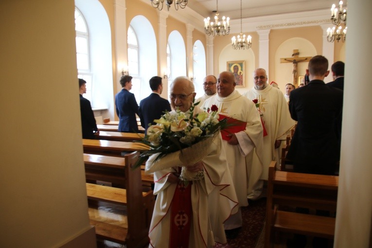 Płock. 25-lecie kapłaństwa w kaplicy WSD