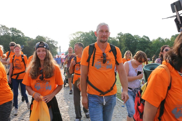 Pielgrzymka 2018. Wejście na Jasną Górę. cz.1